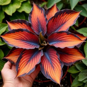 Хоста Голден Аура купить по цене от 384р. в интернет-магазине «Посадика» с доставкой почтой в в Омске и по всей России – [изображение №1].