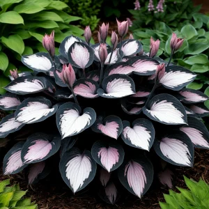 Хоста Веридия купить по цене от 349р. в интернет-магазине «Посадика» с доставкой почтой в в Омске и по всей России – [изображение №1].