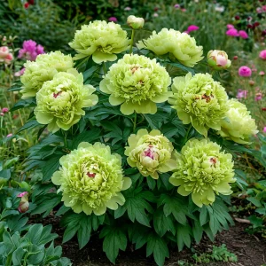 Пион Зеленые Бобы купить по цене от 610р. в интернет-магазине «Посадика» с доставкой почтой в в Омске и по всей России – [изображение №1].