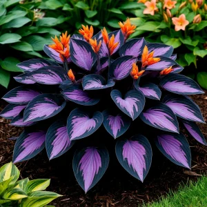 Хоста Эмбрайс купить по цене от 355р. в интернет-магазине «Посадика» с доставкой почтой в в Омске и по всей России – [изображение №1].